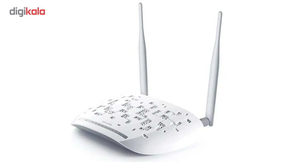 مودم روتر ADSL2 Plus بی‌سیم N300 تی پی-لینک مدل TD-W8961N_V1
