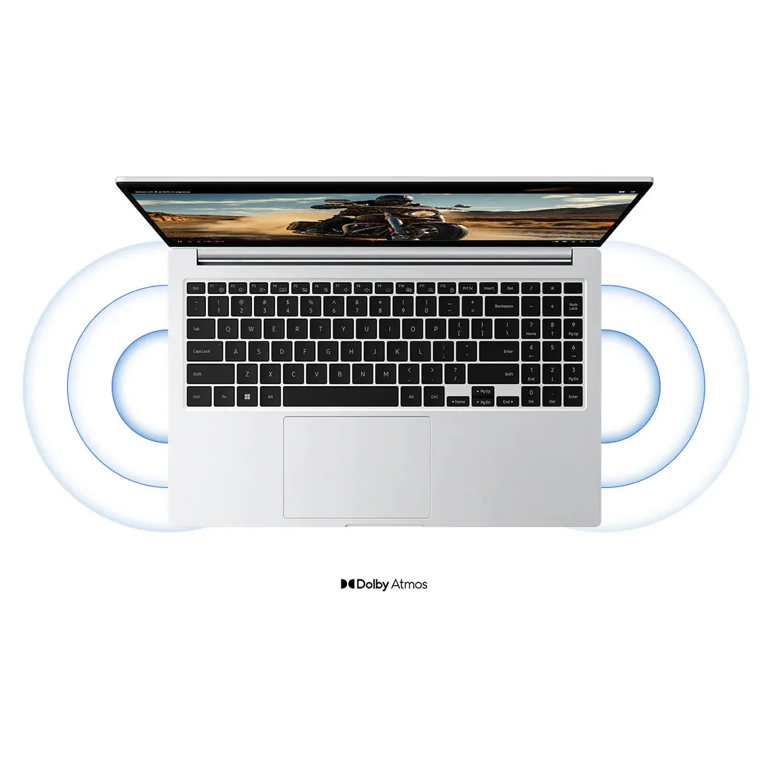 لپ تاپ 15.6 اینچی سامسونگ مدل Galaxy Book4-Core 7 150U-16GB LPDDR4x-512GB SSD-IPS-Backlit-Fingerprint