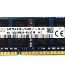 رم لپتاپ 8 گیگابایت DDR3L فرکانس 1600 مگاهرتز اس کی هاینیکس مدل 12800S PC3L یک ماژول