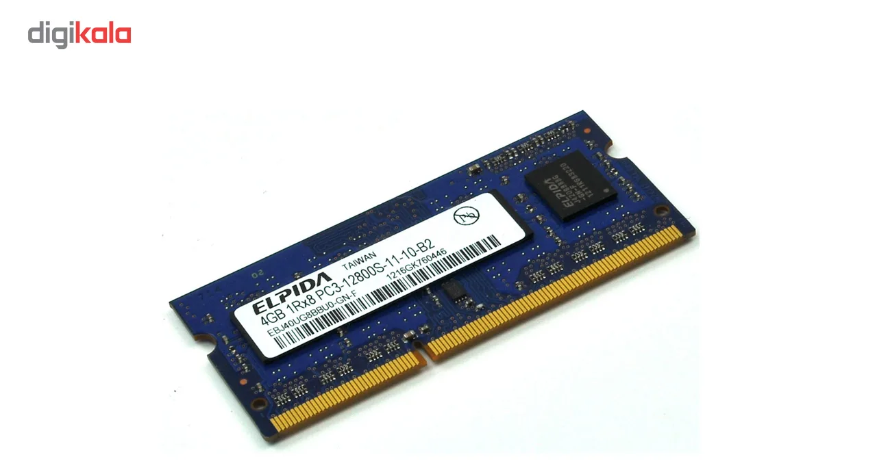 رم لپ تاپ الپیدا مدل 1600 DDR3L PC3L 12800S MHz ظرفیت 4 گیگابایت