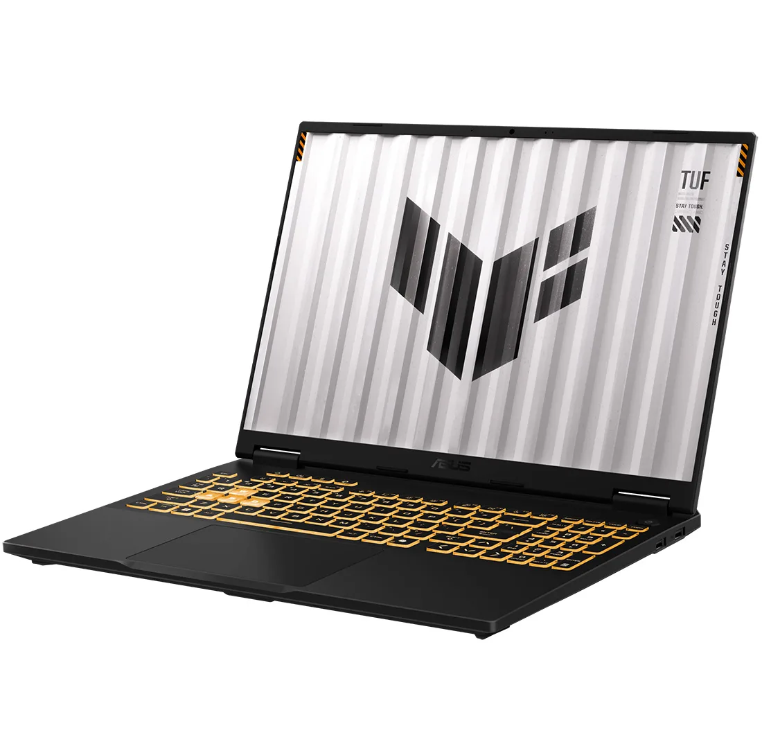 لپ تاپ 16 اینچی ایسوس مدل TUF Gaming F16 FX608JMR-i7 14650HX-RTX5060 8GB-24GB DDR5 5600MHz-1TB SSD-FHD 165Hz-W - کاستوم شده