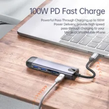 هاب 6 پورت USB-C مک دودو مدل HU-7740