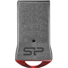 فلش مموری 64 گیگابایت سیلیکون پاور مدل Jewel J01 با رابط USB سه، بدنه استیل ضدزنگ و مقاوم در برابر آب، لرزش، گردوغبار و اثرانگشت