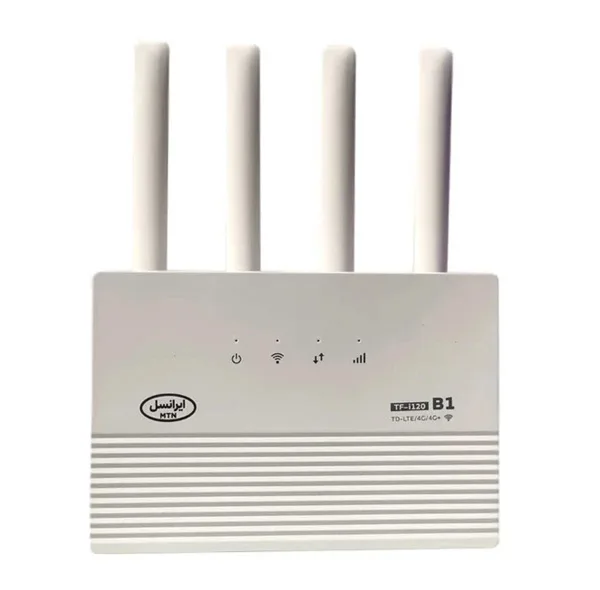مودم 4.5G/TD-LTE ایرانسل مدل TF-i120 B1 به همراه 600 گیگ اینترنت یکساله به همراه یک سیمکارت دائمی ایرانسل