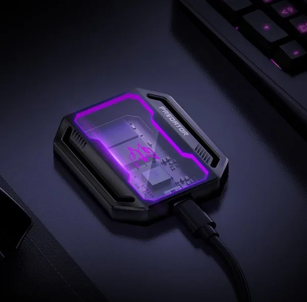 اس اس دی اکسترنال ایسر مدل BL.9BWWR.125 ظرفیت 1 ترابایت رابط USB 3.2 Gen2 به همراه کیف