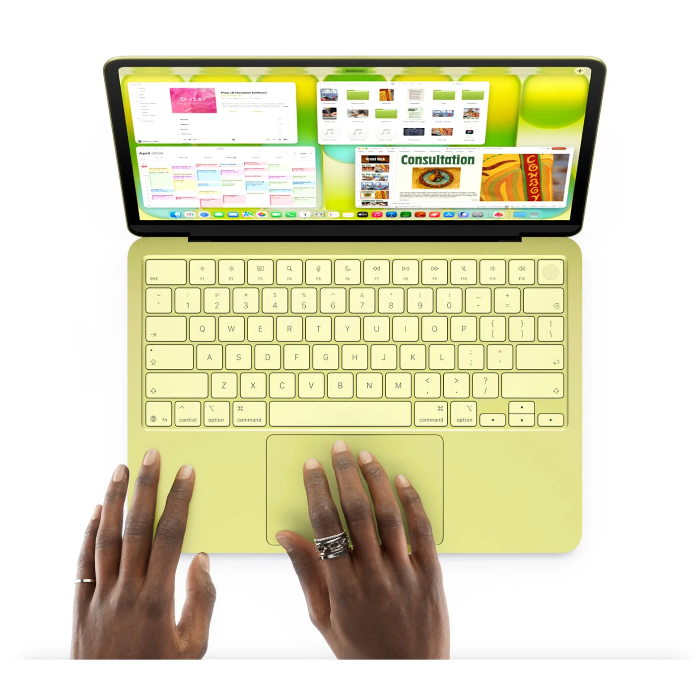 لپ تاپ 13 اینچی اپل مدل MacBook Neo LLA-A18 Pro-8GB Ram-512GB SSD