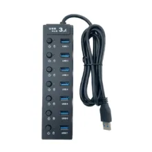 هاب 7 پورت USB 3.0 کی نت مدل H9