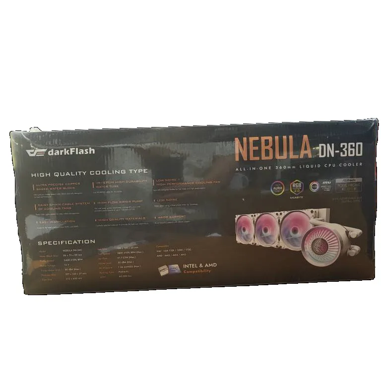 سیستم خنککننده آبی دارک فلش مدل NEBULA DN-360 WH