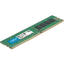 رم کامپیوتر کروشیال DDR4 تک کاناله 16 گیگابایت 3200 مگاهرتز CL22 ولتاژ 1.2 ولت مدل PC4-25600 U-DIMM