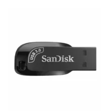 فلش مموری سن دیسک مدل ULTRA SHIFT CZ410 ظرفیت 128GB، سرعت خواندن 100MB/s، مجهز به USB 3.1 با سرعت 15 برابر USB 2.0، دارای نرم‌افزار امنیتی و بازیابی فایل، مناسب ضبط خودرو و تلویزیون