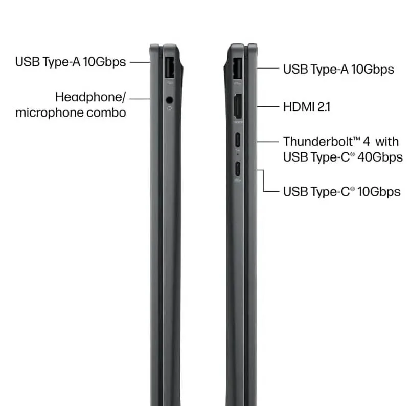 لپ تاپ 16 اینچی اچ‌ پی مدل OmniBook X Flip 16-as0023dx-Core Ultra 7 256V-16GB LPDDR5X 8533MHz-1TB SSD-Touch-Backlit-W