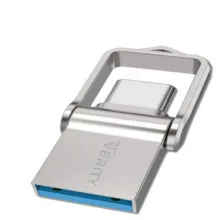 فلش مموری 128 گیگابایت وریتی مدل O512 با رابط USB 3، مقاوم در برابر آب، شوک و لرزش