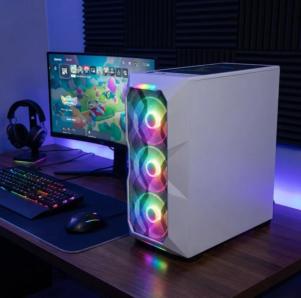 کامپیوتر دسکتاپ مدل RS-2020|X99-16GB-RX-580