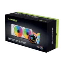 سیستم خنک کننده آبی گرین مدل GLACIER 240 STREAM-ARGB
