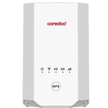 مودم روتر 4G/5G زد ال تی مدل OOREDO VOIP X28 با وای‌فای 6 AX1800، پشتیبانی همزمان 64 کاربر، پورت‌های گیگابیتی، تجمیع فرکانس خودکار و درگاه RJ11 برای تماس اینترنتی و ویپ