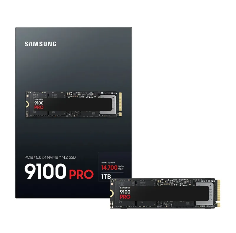 اس اس دی اینترنال PCIe 5.0 سامسونگ مدل 9100PRO ظرفیت یک ترابایت