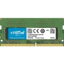 رم لپ‌تاپ DDR4 تک کاناله 8 گیگابایت 3200 مگاهرتز کروشیال مدل CT8 با تایمینگ CL22 و ولتاژ 1.2 ولت