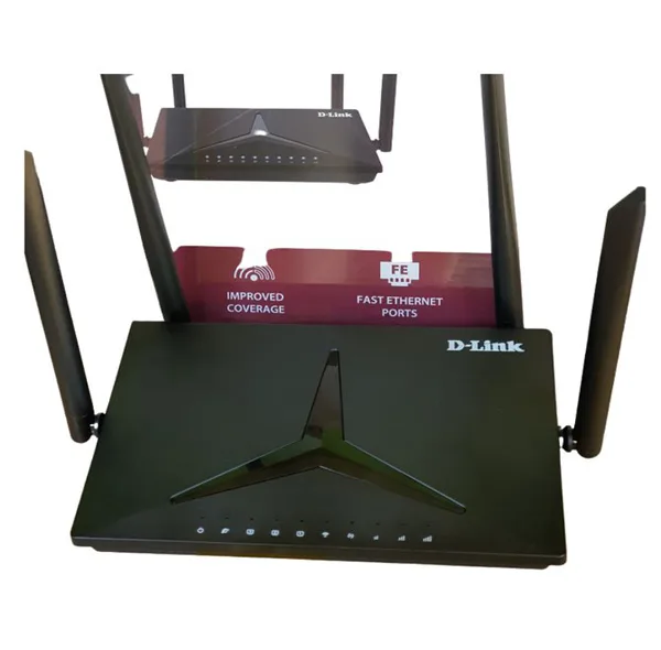 مودم روتر بیسیم خانگی 4G دی-لینک مدل DWR-M920 با شیار سیمکارت، پشتیبانی از 32 کاربر، سرعت انتقال 150 مگابیت، چهار آنتن داخلی و خارجی و رابط RJ-45 WAN/LAN