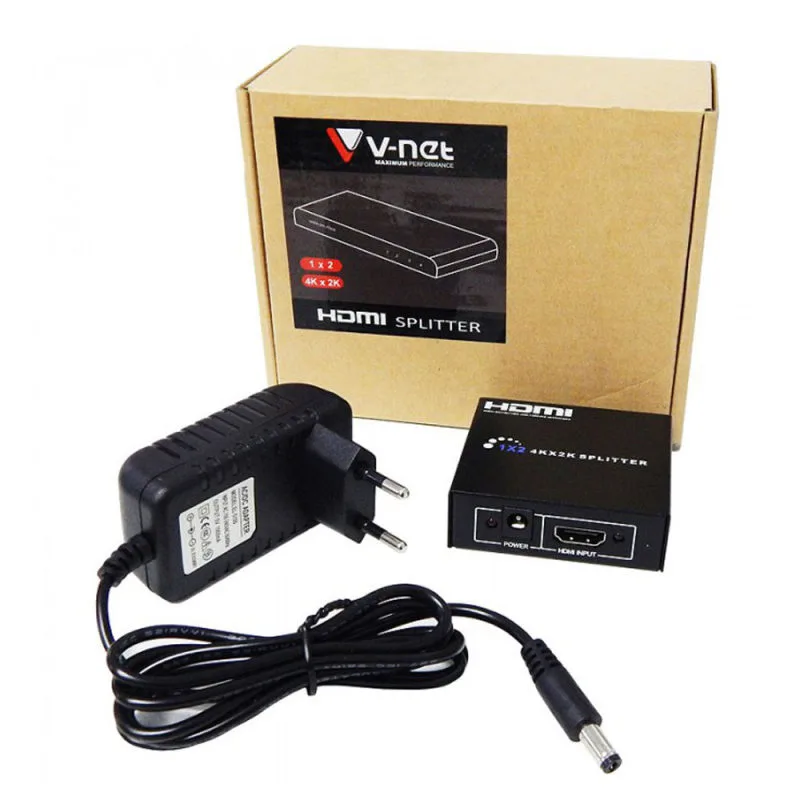 اسپلیتر HDMI دو پورت وی نت مدل V-SPHD1402