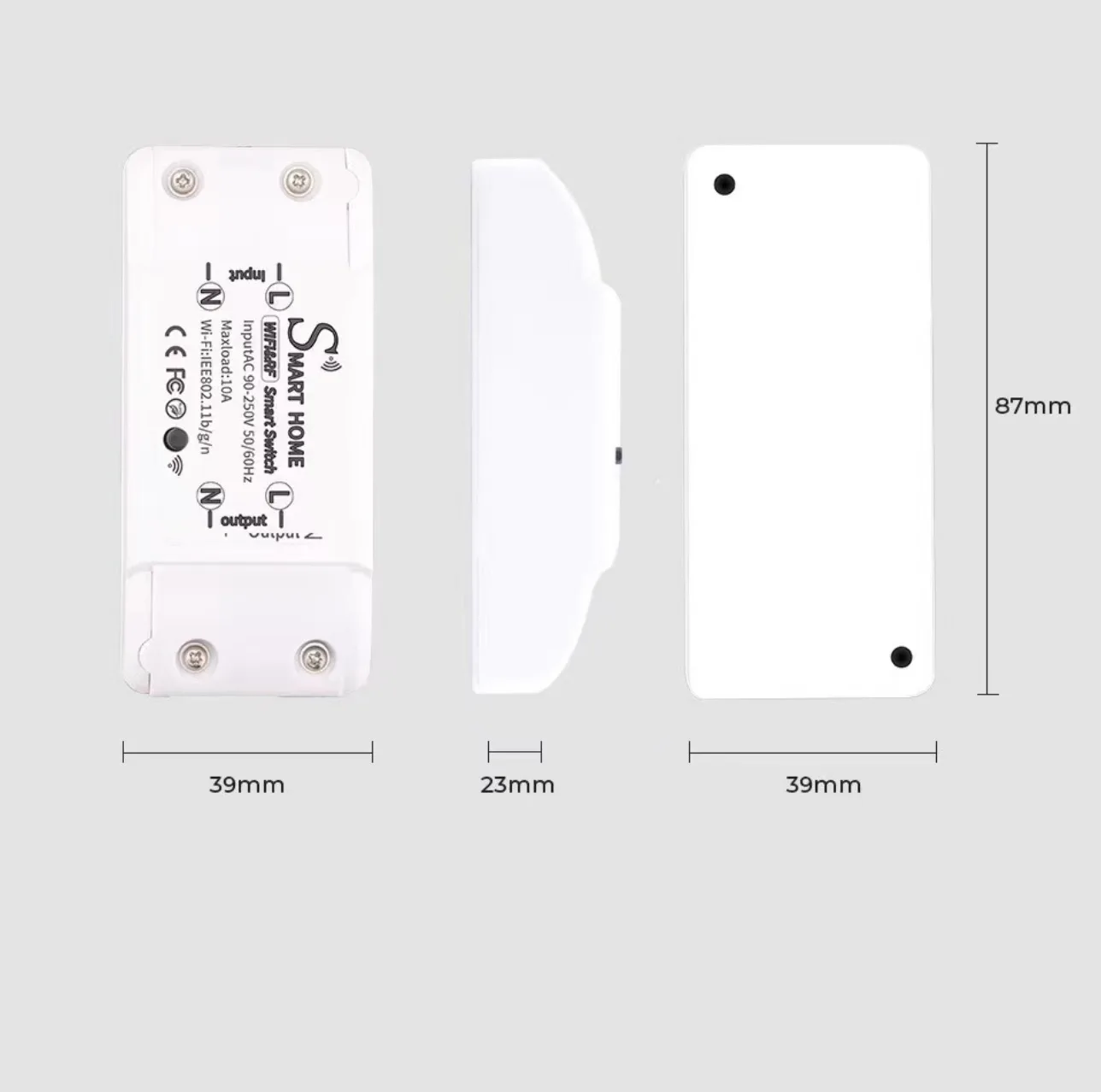 رله سوئیچ هوشمند اسمارت مدل  WiFi RF433