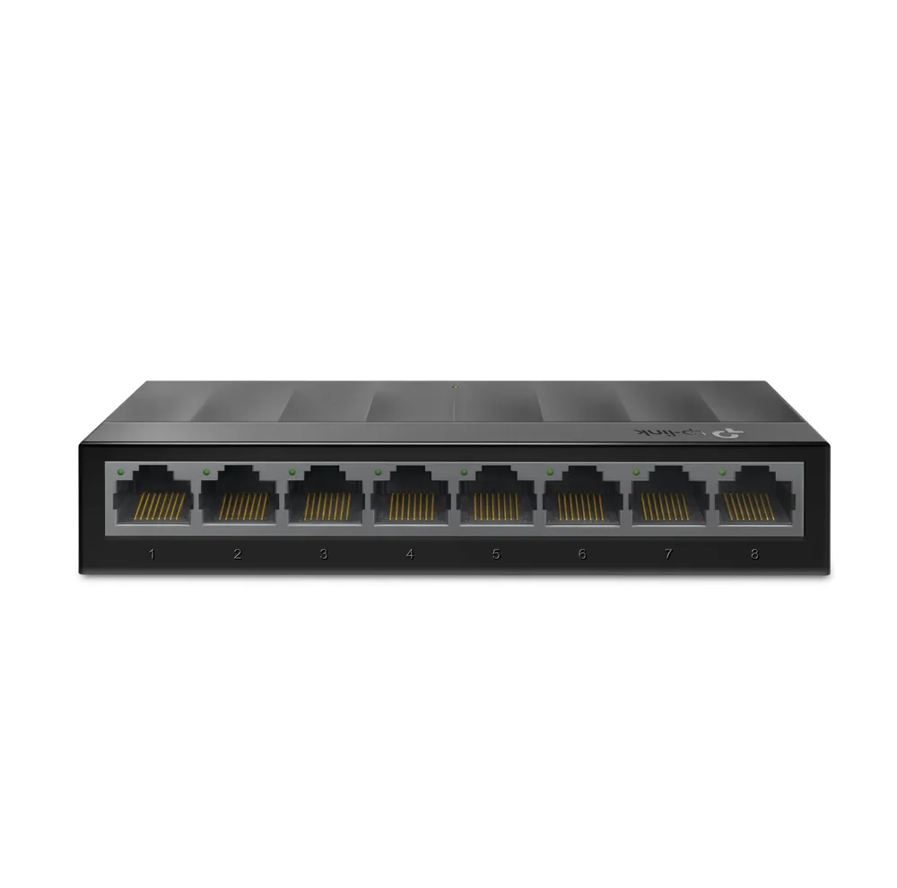 سوییچ 8 پورت گیگابیتی و دسکتاپ تی پی-لینک مدل LS1008G