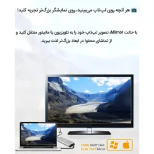 هاب داک استیشن 6 پورت ماکار مدل MK-DOCK-4K HDMI