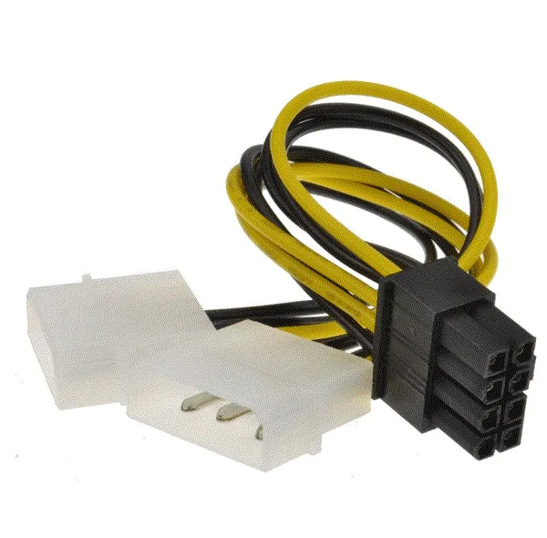 کابل برق کارت گرافیک 8 پین به IDE مدل R38
