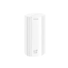 مودم روتر 5G بی‌سیم تندا مدل 5G01 با پشتیبانی از Wi-Fi 6، سرعت تا 1500 مگابیت، 6 آنتن داخلی Beamforming، پردازنده چهار هسته‌ای ARM Cortex-A53، رم 1 گیگابایت، حافظه 8 گیگابایت، پورت گیگابیتی LAN، قابلیت اتصال سیم‌کارت 4G/5G و امنیت WPA3/WPA2