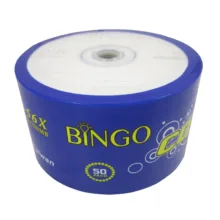 سی دی خام بینگو مدل CD-R بسته 50 عددی