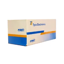 سوکت شبکه Cat6 UTP امپ مدل RJ45 بسته 100 عددی