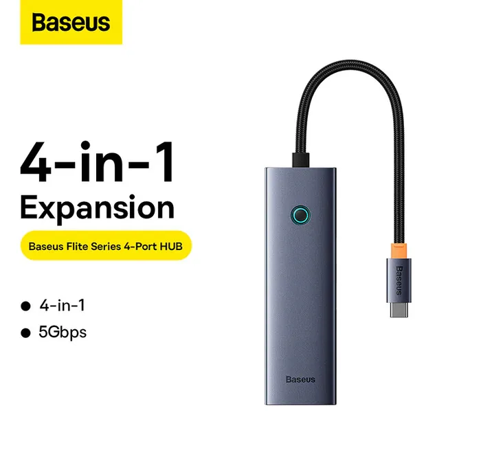 هاب 4 پورت USB-C باسئوس مدل Expansion