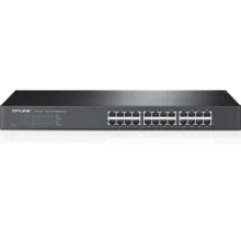 سوییچ 24 پورت مگابیتی و رکمونت تی پی-لینک مدل TL-SF1024