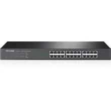 سوییچ 24 پورت مگابیتی و رکمونت تی پی-لینک مدل TL-SF1024