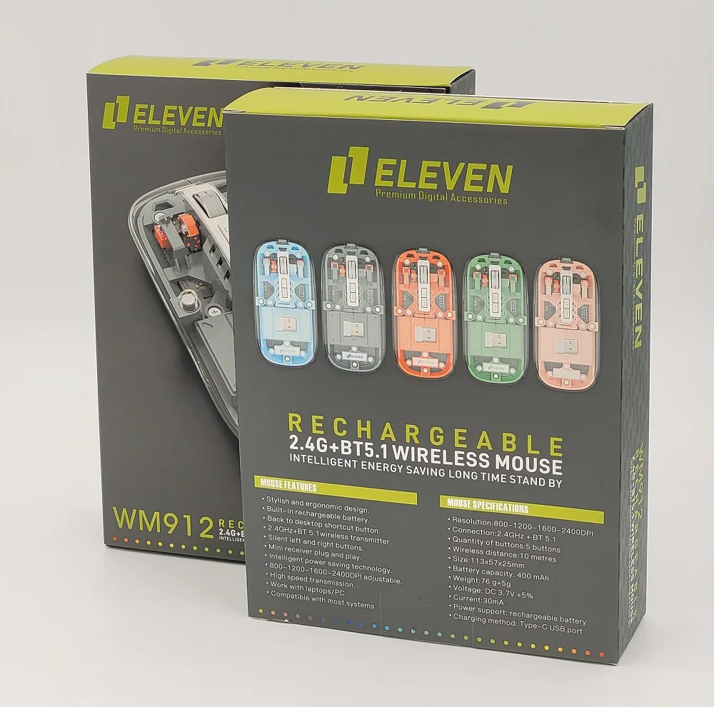 ماوس بی سیم شارژی ایلون مدل WM912