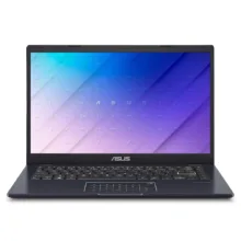 لپ‌تاپ ایسوس مدل Vivobook Go 14 E410KA-CL464 با پردازنده Celeron N4500، رم DDR4 4GB با فرکانس 3200MHz، حافظه هیبریدی با ظرفیت 256GB حافظه SSD و 64GB حافظه eMMC، نمایشگر لمسی 14 اینچ TN با وضوح Full HD، دارای نامبرپد دیجیتال، سیستم‌عامل Windows، کاستوم شده