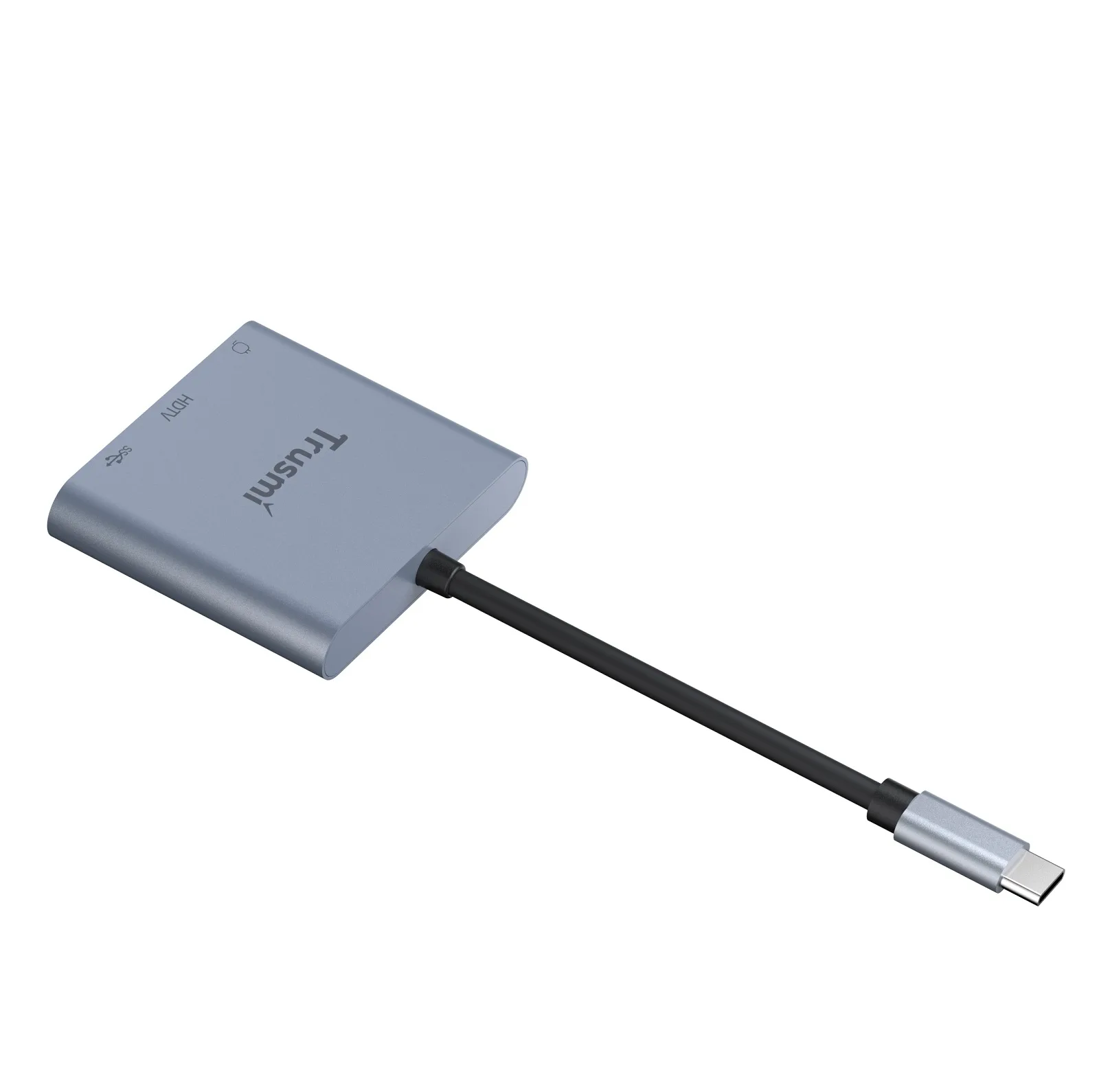 هاب 3 پورت Type-C به Type-C/HDMI/USB3.0 تراسمی مدل DS01-05