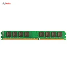 رم کامپیوتر کینگستون مدل ValueRAM DDR3 4 گیگابایت 1600 مگاهرتز تک کاناله U-DIMM با تایمینگ CL11 و ولتاژ کاری 1.5 ولت