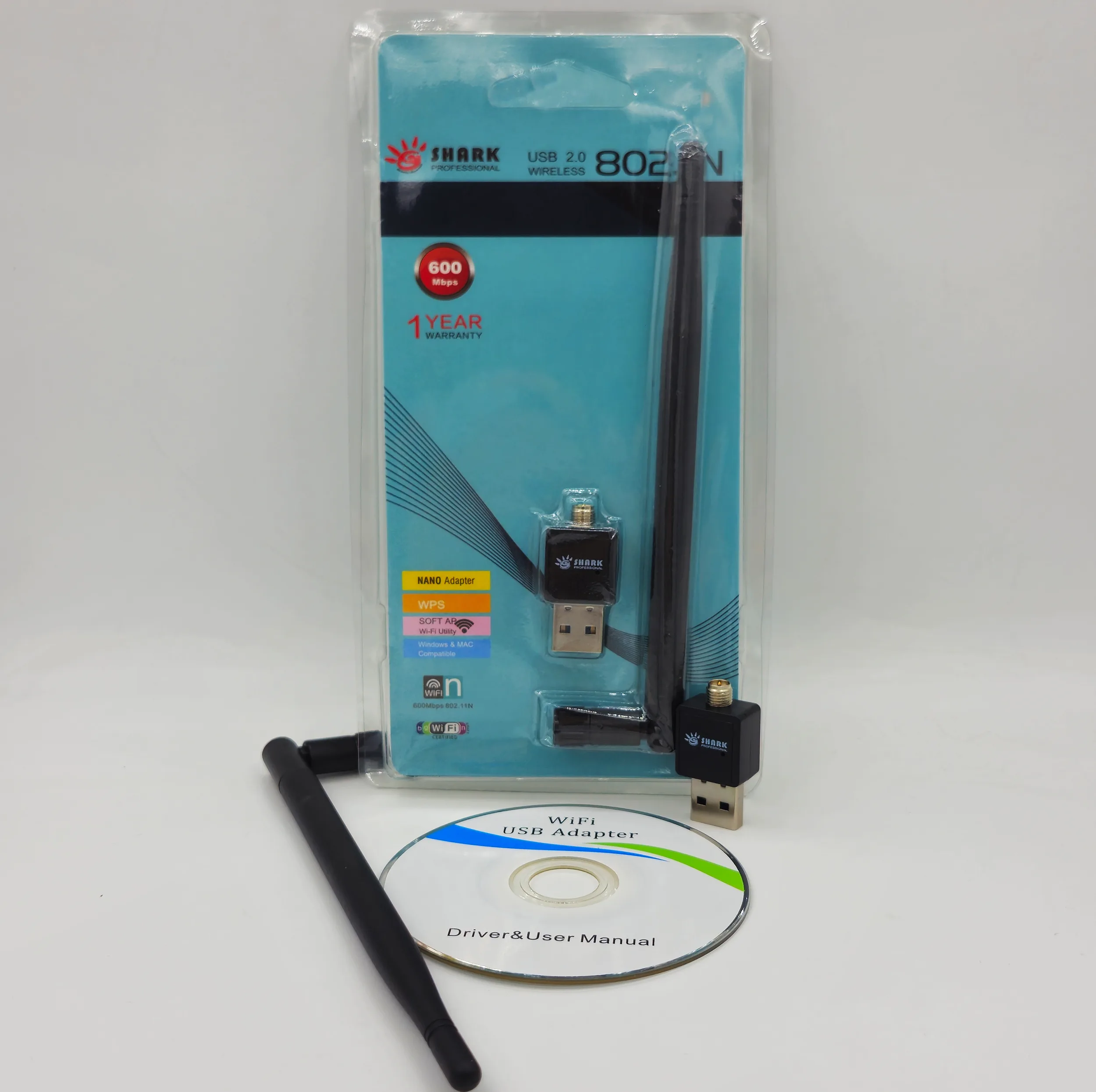 دانگل وای فای شارک مدل 802-300MBP-LONG ANTEN کد 2024