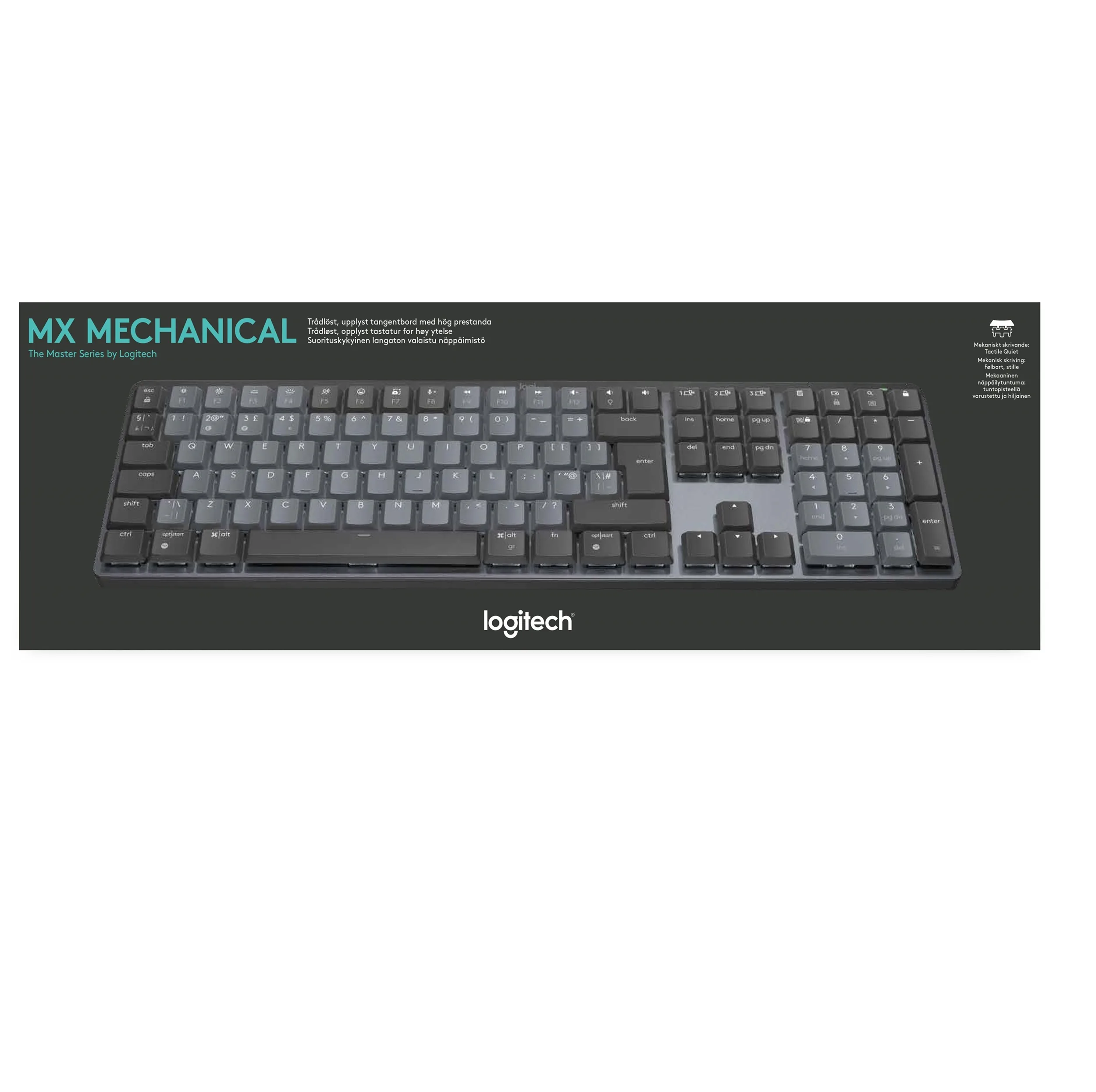 کیبورد لاجیتک مدل MX MECHANICAL TACTILE