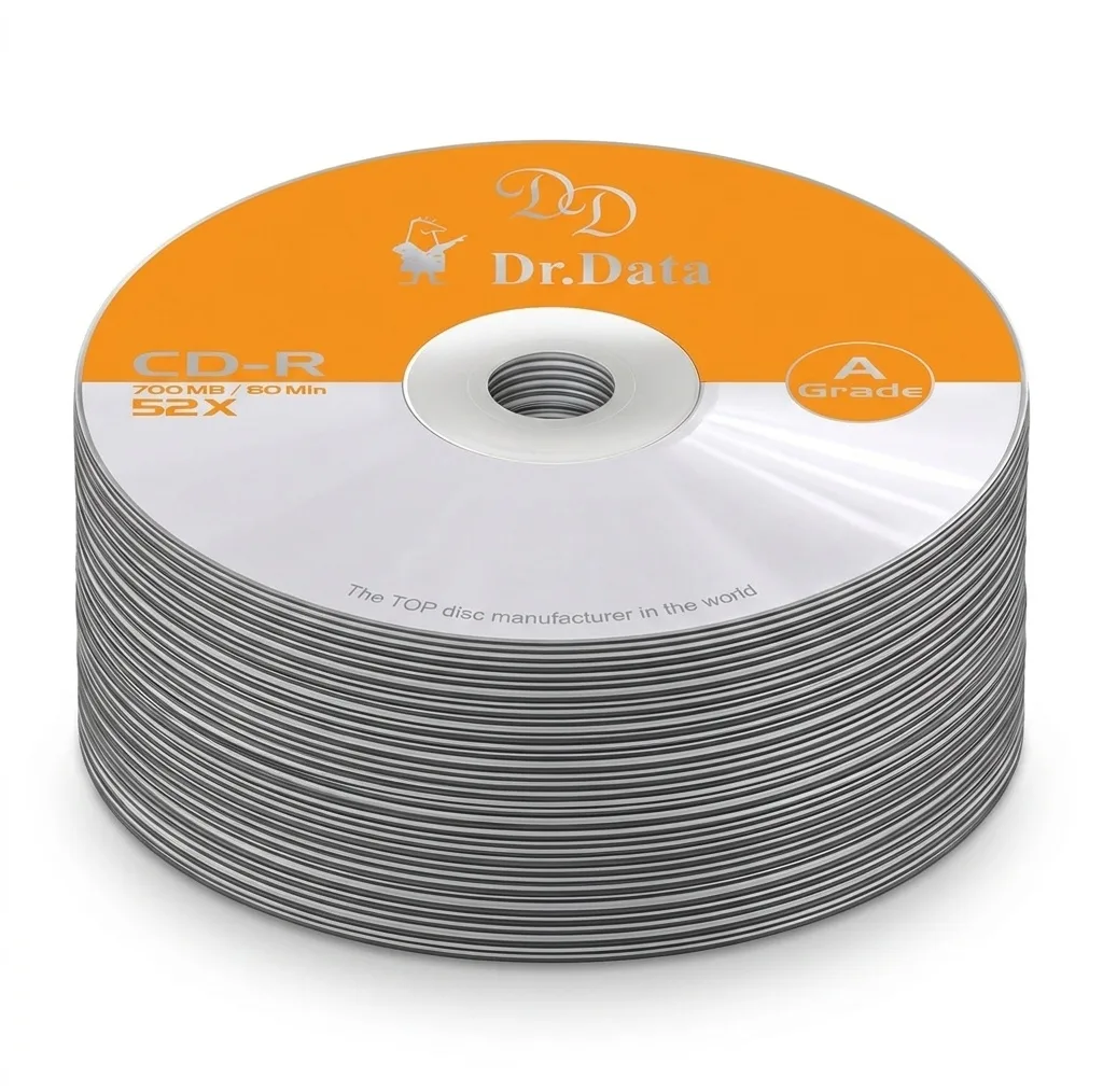 سی دی خام دکتر دیتا مدل CD-R پک 50 عددی