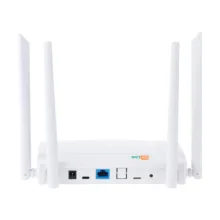 مودم روتر سیم‌کارتی بی‌سیم 4G LTE بیرلینک مدل WL422 با فناوری Wi-Fi 6، سرعت دانلود 150Mbps، پورت LAN و USB Type-C، 4 آنتن 5dBi، پشتیبانی از SMS و قفل باند