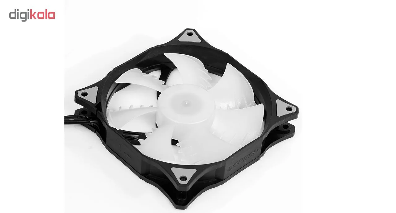 فن کیس گرین مدل GF120RGB