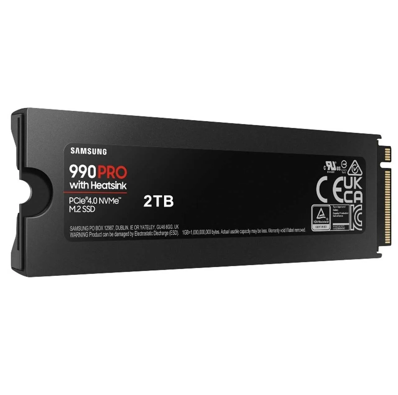 اس اس دی اینترنال سامسونگ مدل Pro 990 Heatsink ظرفیت دو ترابایت