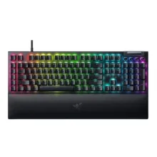 کیبورد مخصوص بازی ریزر مدل Blackwidow V4 Green Switch