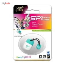 فلش مموری USB 3.0 سیلیکون پاور مدل Jewel J07 ظرفیت 64 گیگابایت، سازگار با ویندوز، مک و لینوکس