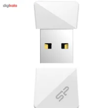 فلش مموری 64 گیگابایت سیلیکون پاور مدل Touch T08 با رابط USB 2.0 و سازگار با ویندوز، مک و لینوکس