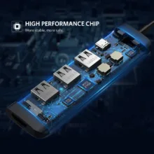 هاب 6 پورت USB-C یوگرین مدل  CM136-80132