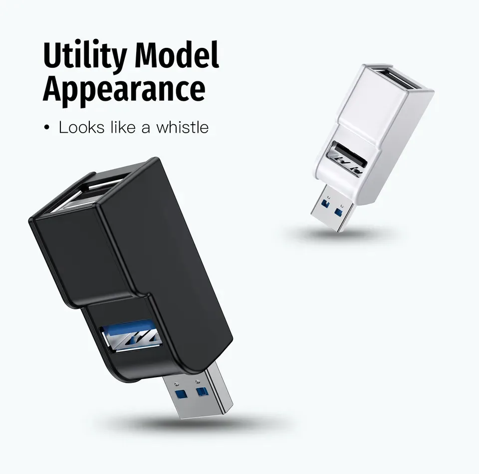 هاب 3 پورت USB3.0 هارمن مدل HR-