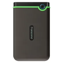 هارد اکسترنال ترنسند مدل StoreJet 25M3 ظرفیت دو ترابایت دارای رابط USB Type-A 2.0