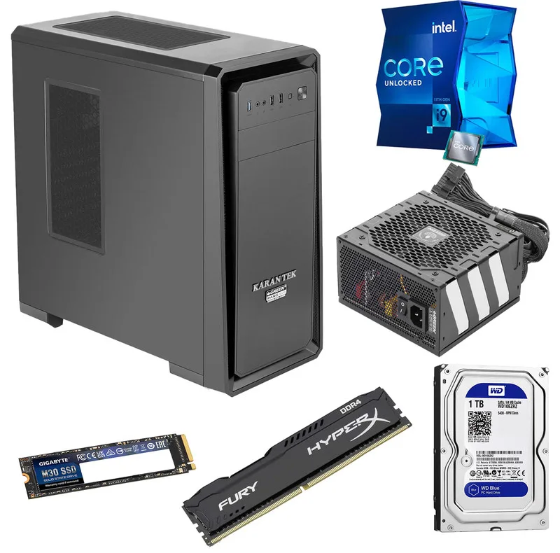 کیس اسمبل شده کران تک مدل GEN12-i5161S2 VGA2GB